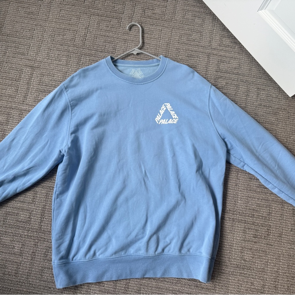 Palace Tri Ferg Blue Men's Crewneck